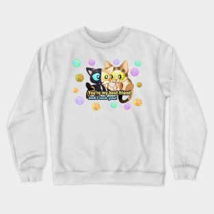 Best friends! Lucchi and Gilbert Crewneck Sweatshirt